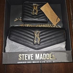 Steve Madden 2pc shoulderbag set